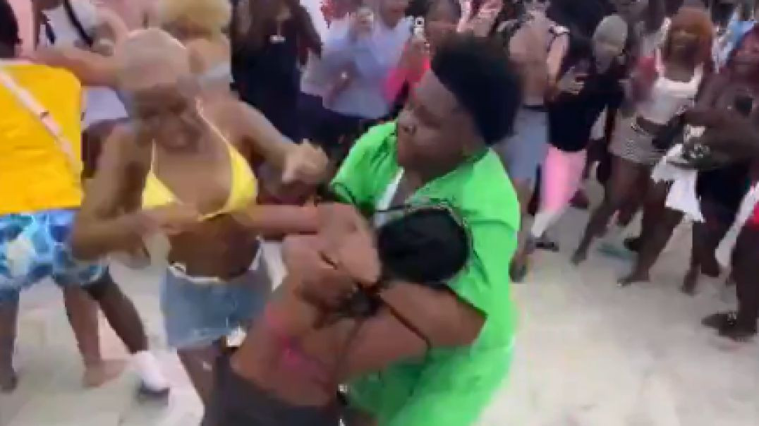 Bikini Ratchets Have a Topless Brawl