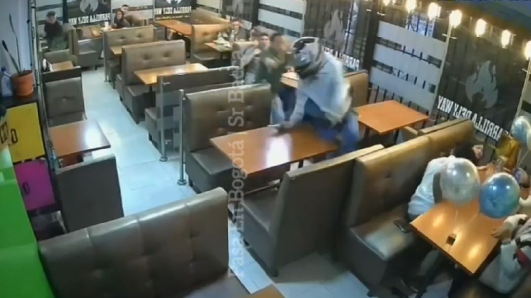 Armed robbery did NOT go as planned