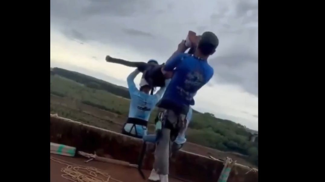 Thrown to her death in Brazil